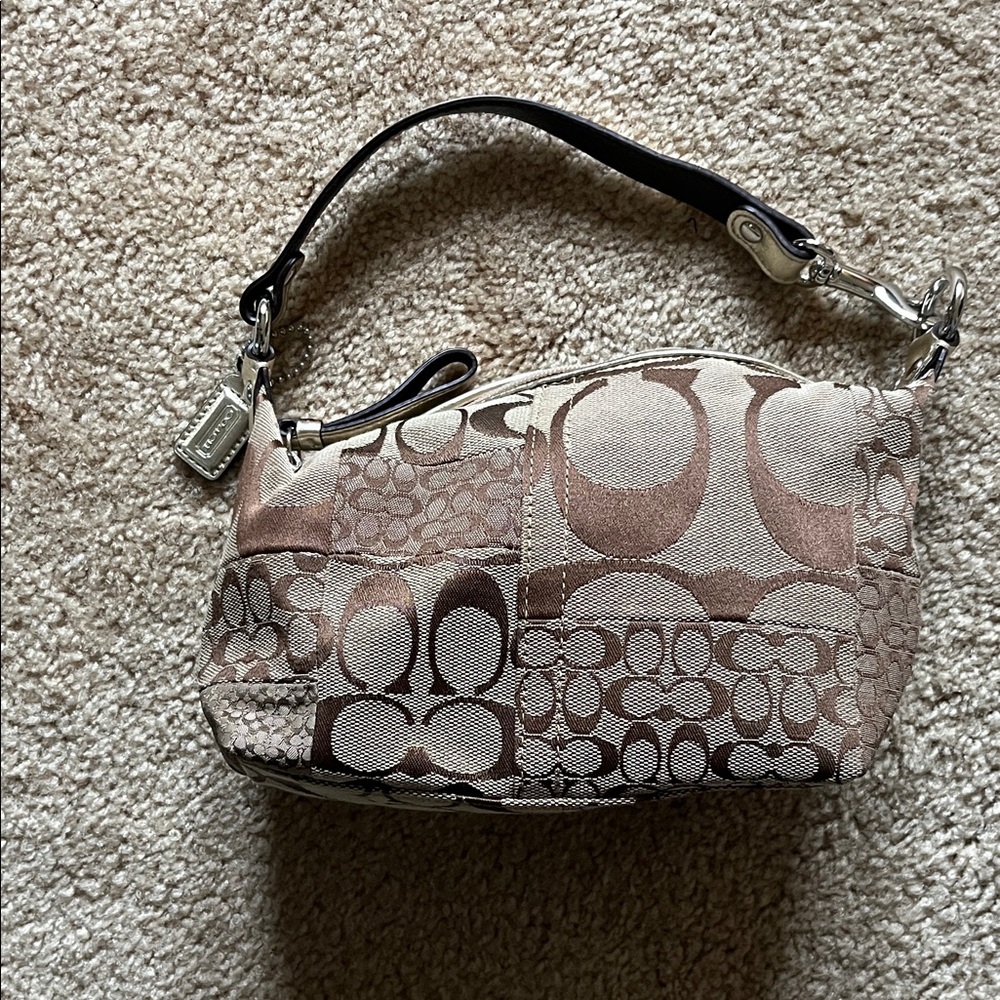 Coach Brown and Tan Women's Bag - Picture 2 of 4